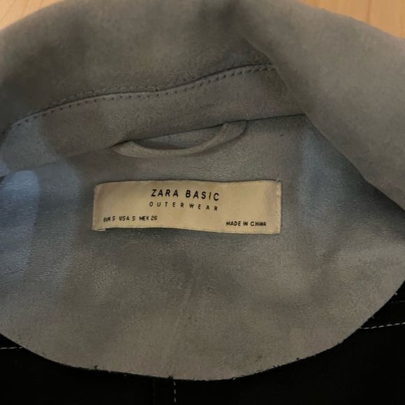 Zara suede moto jacket - Picture 2 of 7